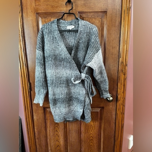 WRAP tie cardigan - Picture 2 of 7